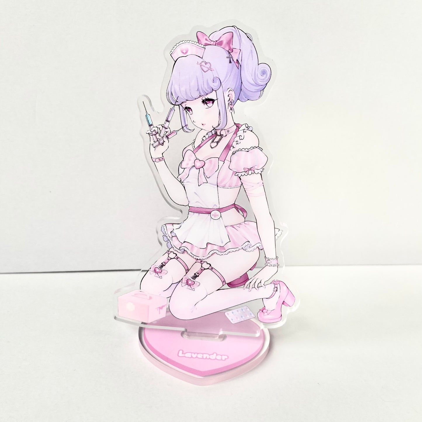 Lavender Acrylic Stand
