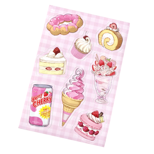 Desserts Sticker Sheet