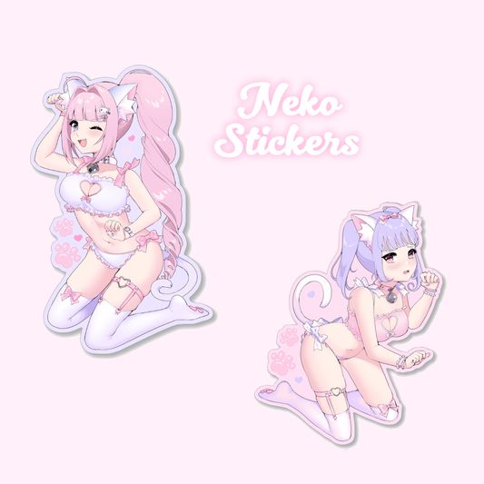 (PRE-ORDER) Neko Parfum & Lavender Stickers